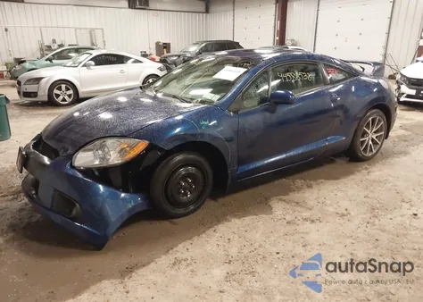 2010 Mitsubishi Eclipse Gs Sport z USA, uszkodzony, nr VIN 4A31K5DF6AE001021